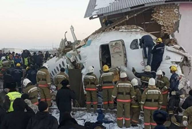 Նախնական տվյալներով Ղազախստանում ինքնաթիռի վթարից տուժածների և զոհերի թվում ՀՀ քաղաքացիներ չկան   