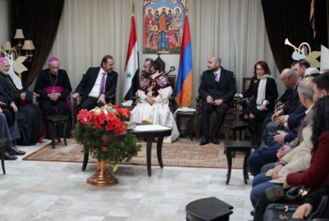 Սիրիայի նախագահը Սուրբծննդյան տոնի առթիվ բարեմաղթանքներ է փոխանցել հայ ժողովրդին