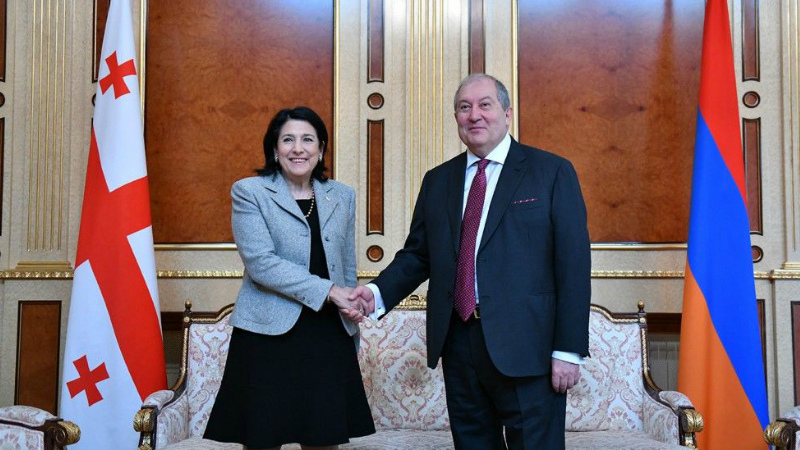 Վրաստանը կարևորում է հարաբերությունների զարգացումը Հայաստանի հետ. Սալոմե Զուրաբիշվիլի