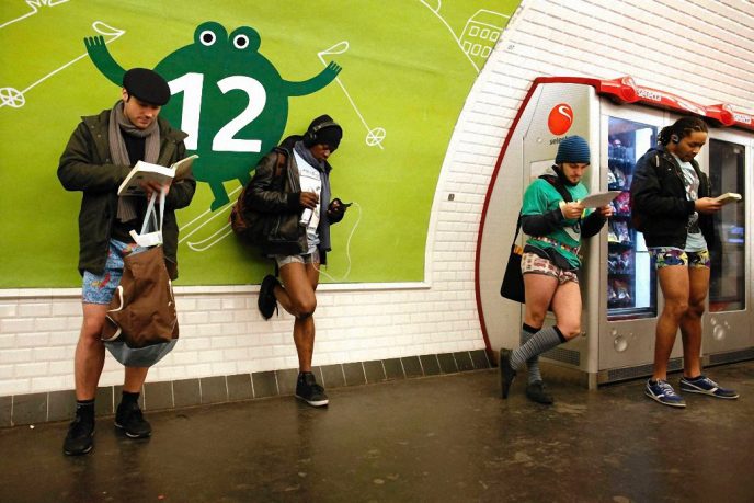«No Pants Subway Ride». տարվա ամենախենթ ֆլեշմոբը, որ նվաճել է աշխարհը (լուսանկարներ) 