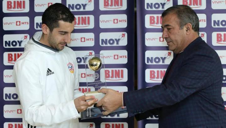 Հենրիխ Մխիթարյանին վաղը կհանձնվի 2017 թվականի լավագույն ֆուտբոլիստի մրցանակը