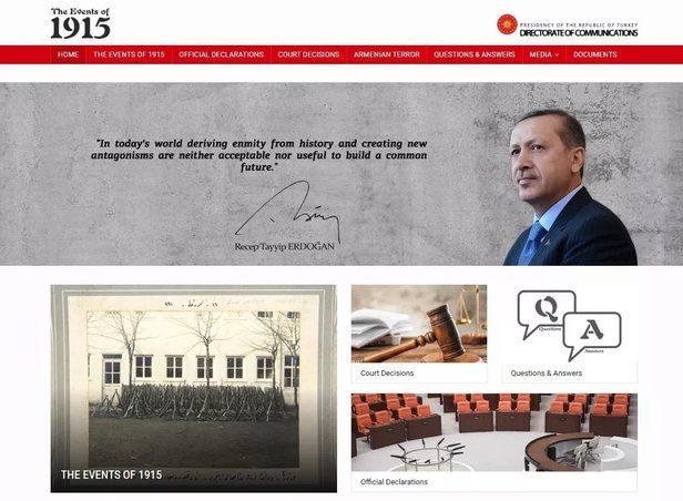 Թուրքիան գործարկել է Հայոց ցեղասպանությունը ժխտող կայք