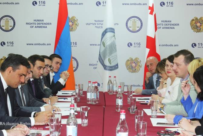 Հայաստանի ու Վրաստանի օմբուդսմանները կխորացնեն համագործակցությունը մարդու իրավունքների պաշտպանության ոլորտում