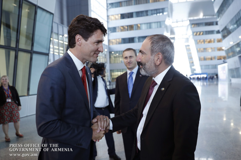 Կանադայի վարչապետ Ջասթին Թրյուդոն ժամանեց Երևան