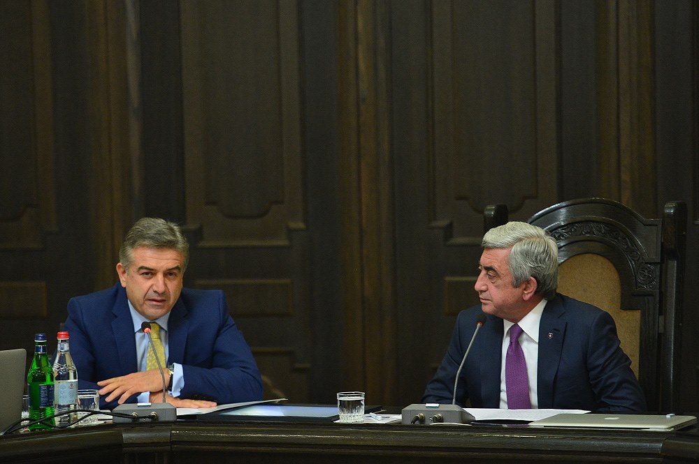 Սերժ Սարգսյանի գլխավորությամբ մեկնարկել է կառավարության նիստը