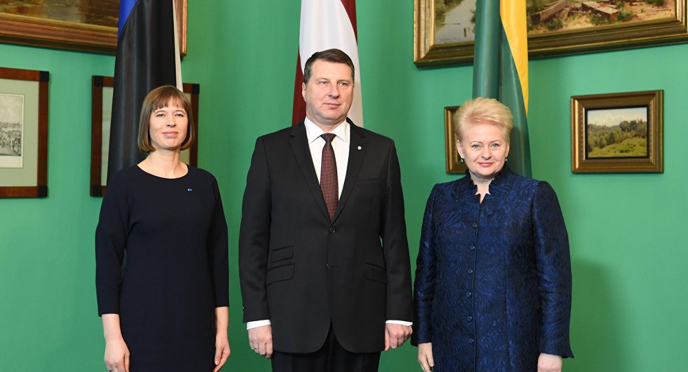 Президенты стран Балтии 31 июля встретятся в Таллине с вице-президентом США