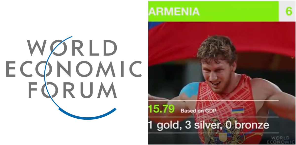 World Economic Forum - ը  առանձնացրել է աշխարհի տաս փոքր պետությունների տասնյակը, որոնք մասնակցել են Ռիոյում կայացած օլիմպիական խաղերին.Հայաստանը 6-րդն է (տեսանյութ) 