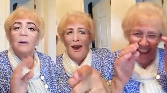 Տարեց կինն առաջին անգամ փորձարկում է «Face Swap Live» հավելվածը (տեսանյութ)