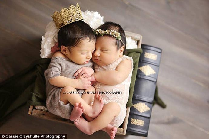 Մի քանի ժամ տարբերությամբ ծնված նորածիններին զարմանալի զուգադիպությամբ կոչել են Ռոմեո և Ջուլիետ (լուսանկարներ)