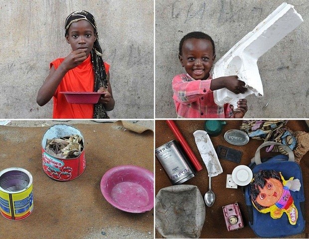 Աղքատ թաղամասի երեխաներն ու իրենց խաղալիքները (լուսանկարներ)