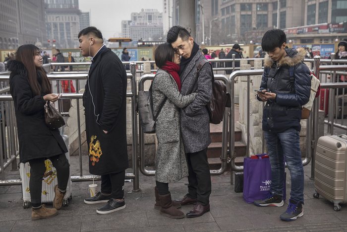 Միլիոնավոր չինացիներ շտապում տուն՝ Ամանորը դիմավորելու համար (լուսանկարներ)
