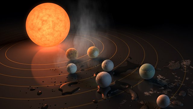 NASA обнаружило семь потенциально пригодных для жизни планет