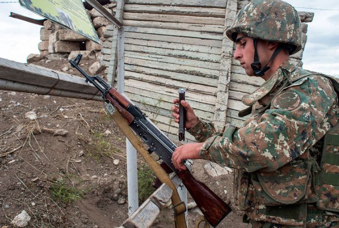Ադրբեջանական զինուժը կիրառել է Դ-44 տիպի հրանոթներ. ԱՀ ՊԲ կանխարգելիչ գործողությունների հետևանքով հակառակորդն ունի մեկ զոհ