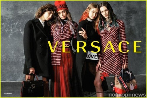 Ջիջի Հադիդը նկարահանվել է Versace-ի աշուն-ձմեռ հավաքածուի գովազդում (լուսանկարներ)