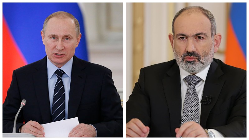 ՀՀ վարչապետն ու ՌԴ նախագահը քննարկել են ԼՂ-ում ստեղծված իրավիճակը