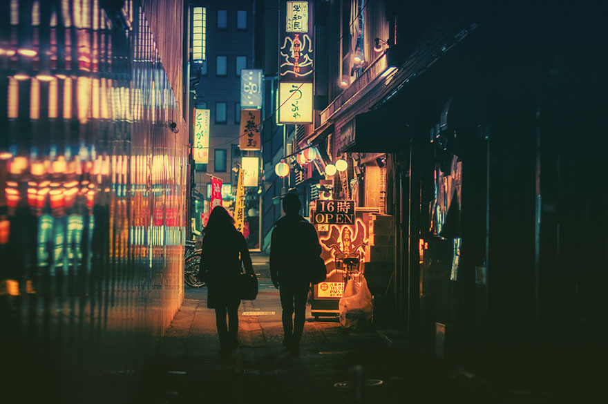  Հեքիաթային գիշերային լուսանկարներ Տոկիոյի փողոցներից (ֆոտոշարք)