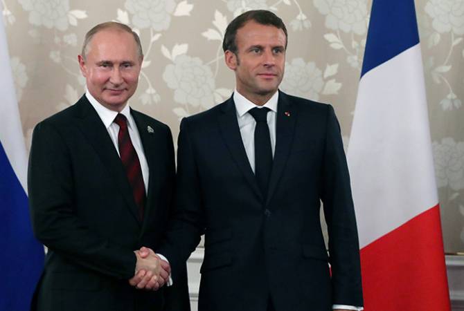 Ռուսաստանի և Ֆրանսիայի նախագահները քննարկել են ԼՂ հակամարտությունը