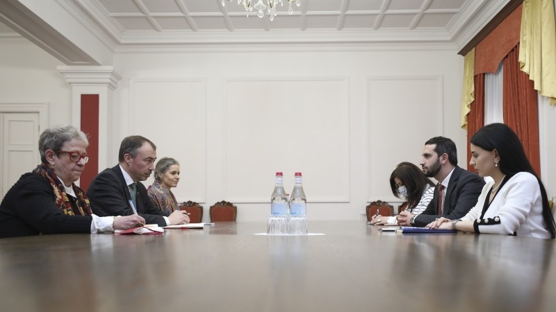Ռ․ Ռուբինյանն ընդունել է  ԵՄ հատուկ ներկայացուցիչ Տոյվո Կլաարի ղեկավարած պատվիրակությանը