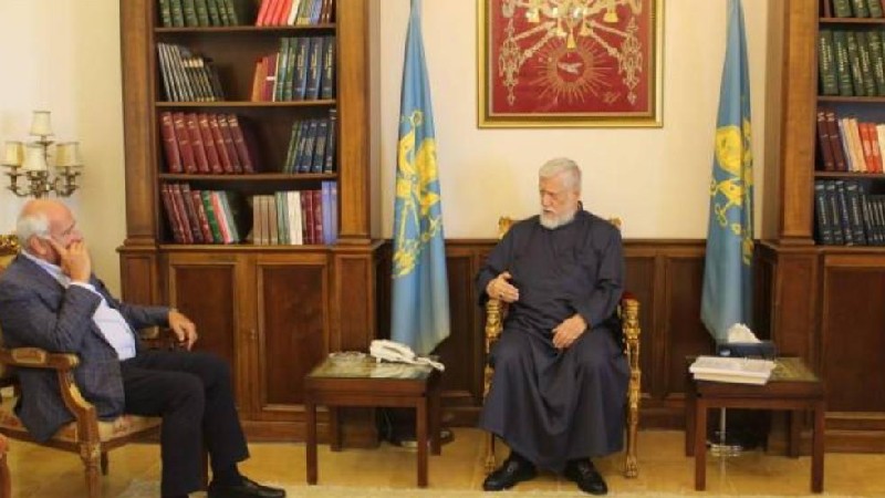 Արամ Ա կաթողիկոսն ու ՀԲԸՄ նախագահը քննարկել են Հայաստան-սփյուռք գործակցության հետ կապված խնդիրները