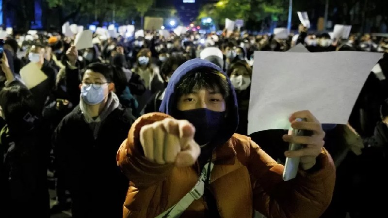 Չինաստանի խոշոր քաղաքներում ցույցերը շարունակվում են