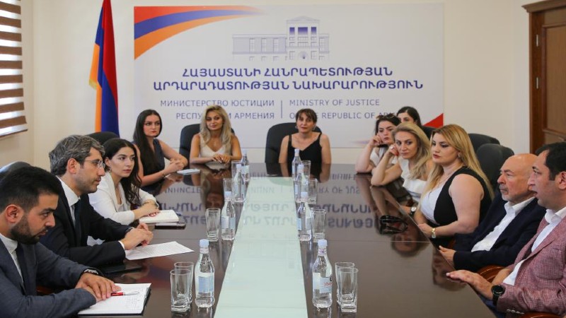 Գրիգոր Մինասյանն ընդունել է ՌԴ հայ իրավաբանների ասոցիացիային