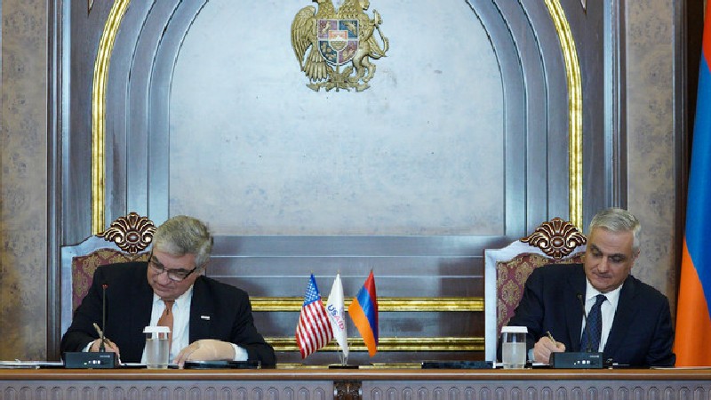 Ստորագրվեց ՀՀ և ԱՄՆ միջև զարգացմանն ուղղված համագործակցության դրամաշնորհային համաձայնագիրը