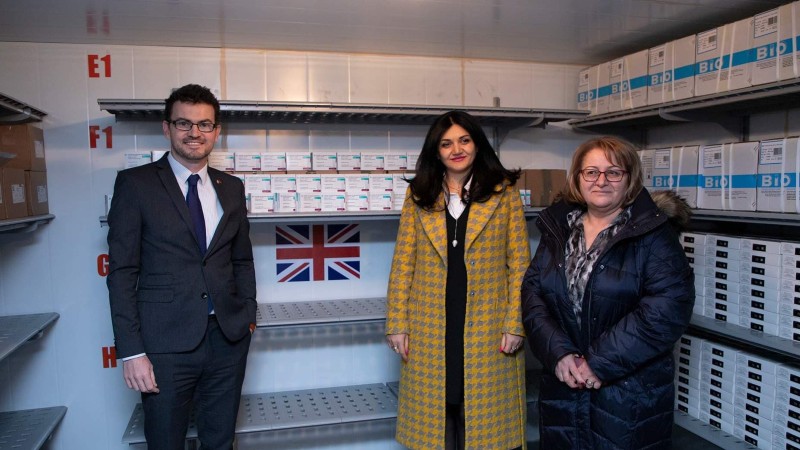 Միացյալ Թագավորությունը 25 հազար դեղաչափ «ԱստրաԶենեկա» է նվիրաբերել Հայաստանին