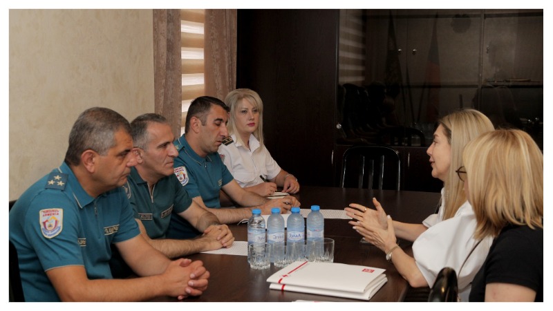  ՆԳՆ փրկարար ծառայությունը և Հայկական Կարմիր Խաչի ընկերությունը կշարունակեն համագործակցությունը 