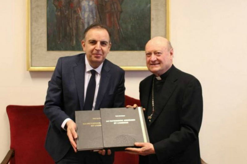 ՀՀ դեսպանը կարևորել է Հայաստան-Սուրբ Աթոռ մշակութային օրակարգի շարունակական ընդլայնումը
