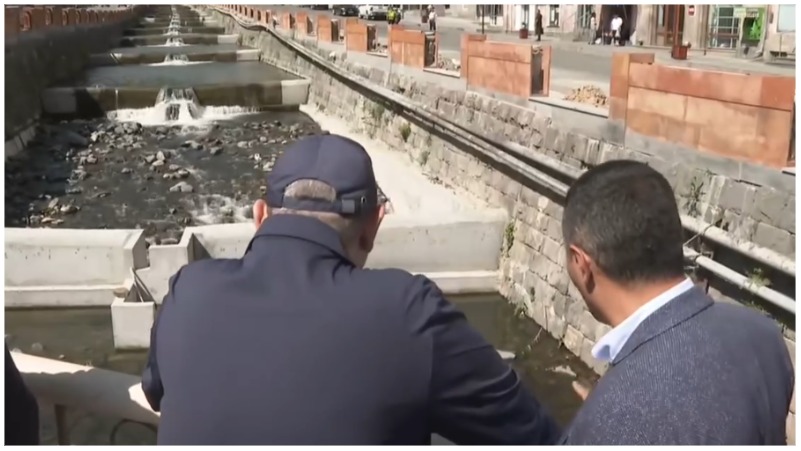 Կապանում իրականացվում են Վաչագան գետի հունի մաքրման, հենապատերի վերականգնման աշխատանքներ. Փաշինյան (տեսանյութ)