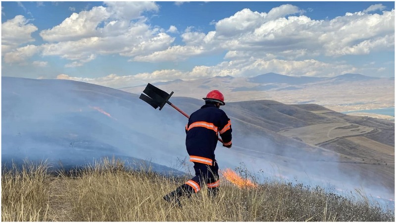 Հրդեհ է բռնկվել Բնունիս գյուղի մոտակայքում