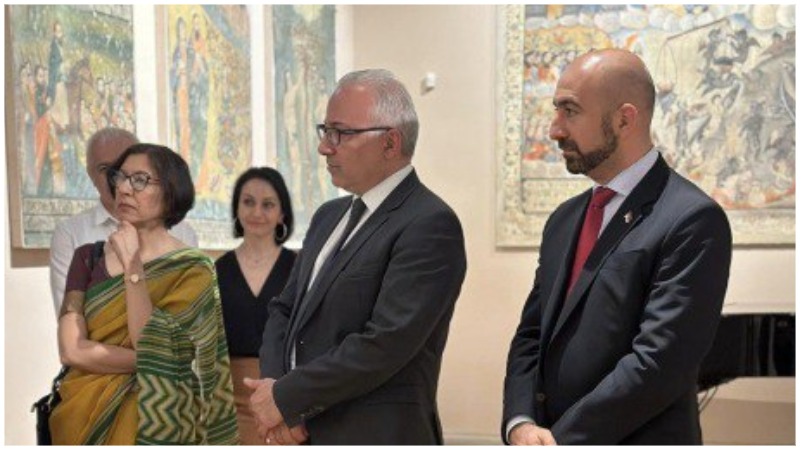 Հայաստանում Հնդկաստանի դեսպանն այցելել է Ազգային պատկերասրահ