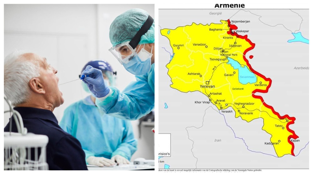Հայաստանը COVID-19 շատ բարձր ռիսկային երկրների գոտուց տեղափոխվում է բարձր ռիսկային գոտի