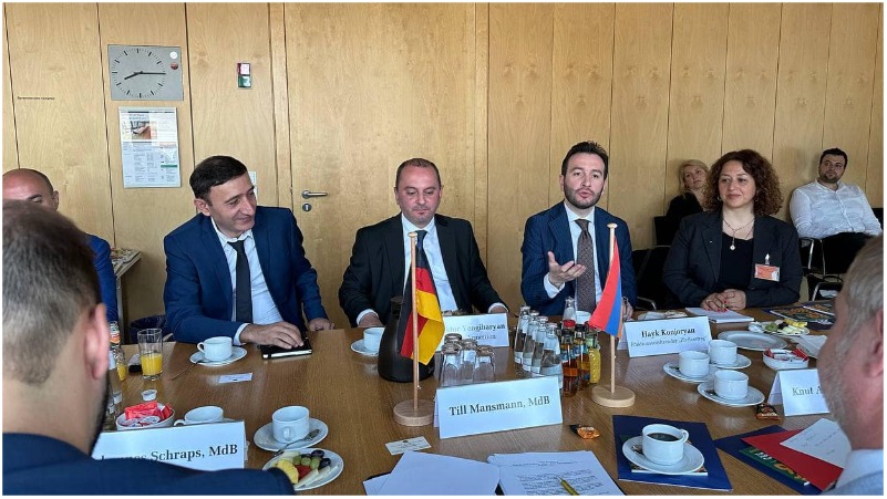 ՀՀ-Գերմանիա բարեկամական խմբի անդամները Բեռլինում քննարկել են Հայաստանի տնտեսական դիմակայունության ամրապնդման հարցերը