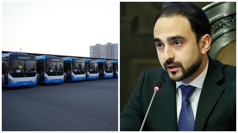 Նոր ավտոբուսներն արդեն Երևանում են. Տիգրան Ավինյան