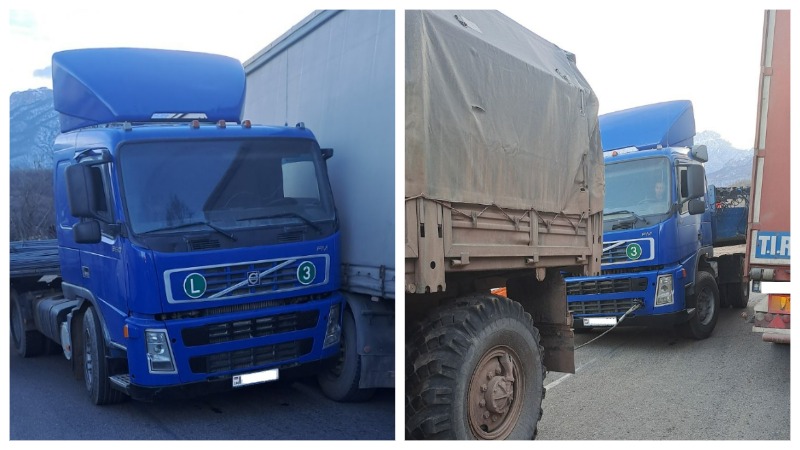 Աղվանի-Վերին Խոտանան ավտոճանապարհին բեռնատարները չեն կարողացել շարունակել ընթացքը