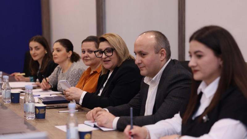  Քրիստինե Ղալեչյանը ընդունել է Շվեյցարիայի Համադաշնության արտակարգ և լիազոր դեսպան Լուկաս Ռոզենկրանցին