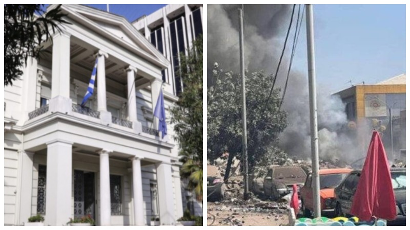 Մտահոգված ենք Երևանում ավերիչ պայթյունով. Հունաստանի ԱԳՆ