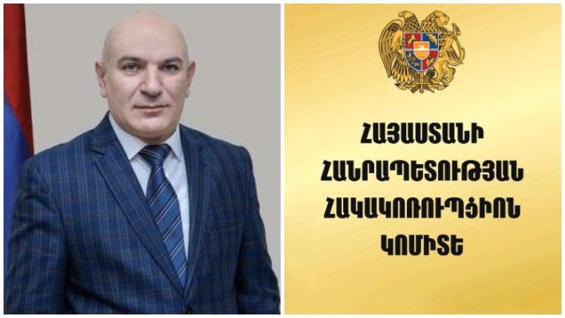 «Ժողովուրդ». Հակակոռուպցիոն կոմիտեն ժամանակավորապես ղեկավարում է «Հաց բերողին» կալանավորող Էդիկ Հակոբյանը. հայտարարագիր