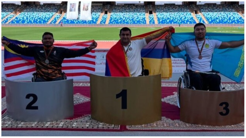 Սարգիս Ստեփանյանը՝ «World Para Athletics» Գրան պրի Աշխարհի գավաթի առաջնության հաղթող