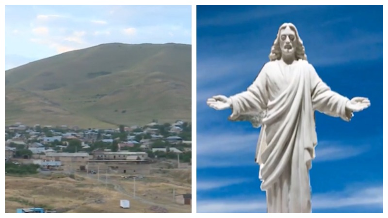 Կապուտանում և Ակունքում համոզված են՝ Քրիստոսի արձանի կառուցմամբ գյուղերում կյանքն աշխուժանալու է (տեսանյութ)