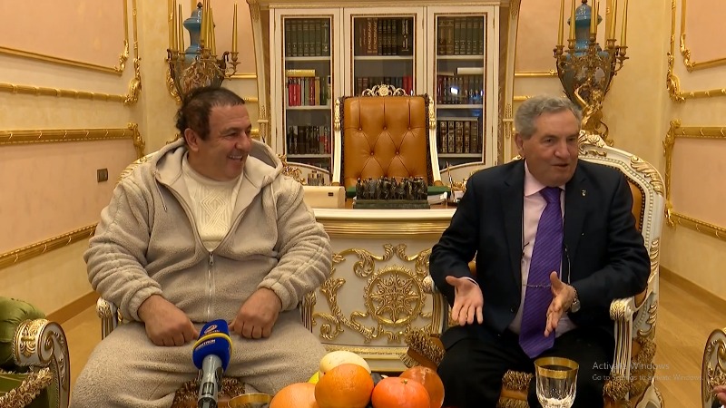 Գագիկ Ծառուկյանը հանդիպել է Սուսերամարտի եվրոպական կոնֆեդերացիայի նախագահի հետ (տեսանյութ)