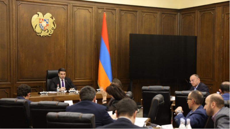 Քննարկվել և հաստատվել են ԱԺ առաջիկա նիստի օրակարգային նախագծերը