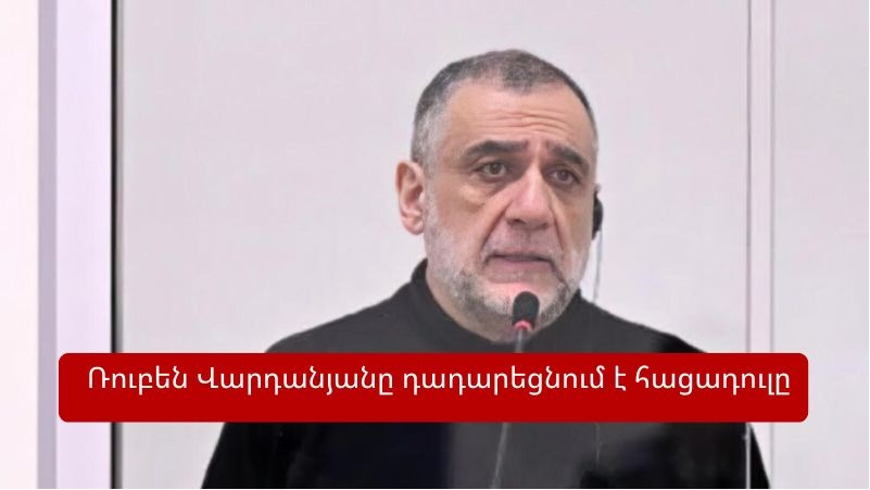 Հացադուլը ոչ միայն բողոքի, այլ անարդար դատավարության ու իրավիճակի վրա ուշադրություն հրավիրելու միջոց էր. Վարդանյան (տեսանյութ)