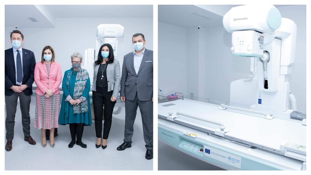Եվրոպական միությունը և ԱՀԿ-ն ՀՀ ԱՆ «Սուրբ Գրիգոր Լուսավորիչ» բժշկական կենտրոնին են տրամադրել ժամանակակից ռենտգեն սարք