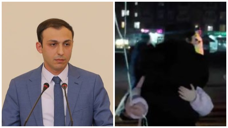 Քաղաքացիական հագուստով ադրբեջանցիները տեսախցիկներով ներխուժել են մեքենա և նկարահանել մեքենայում գտնվող երեխաներին. ԱՀ ՄԻՊ