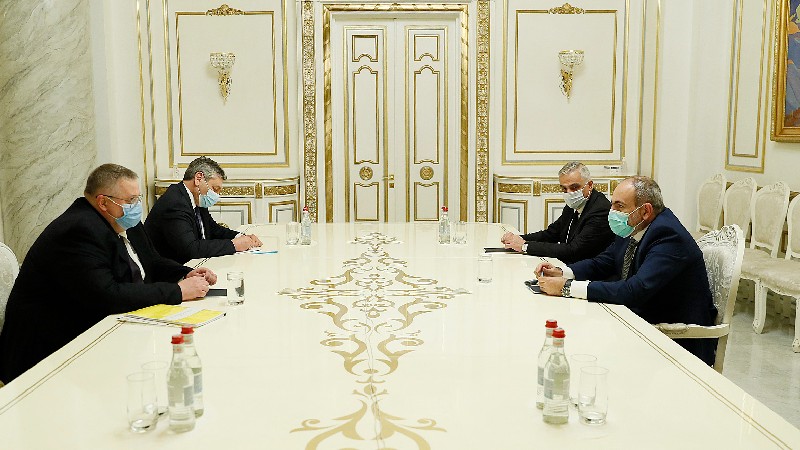 Նիկոլ Փաշինյանն ու ՌԴ փոխվարչապետը քննարկել են Հայաստանի և Ռուսաստանի միջև երկկողմ համագործակցության օրակարգին առնչվող հարցերը