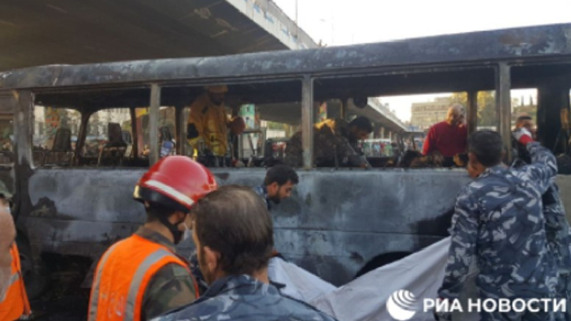Ահաբեկչություն Դամասկոսում. կա 14 զոհ (լուսանկարներ)