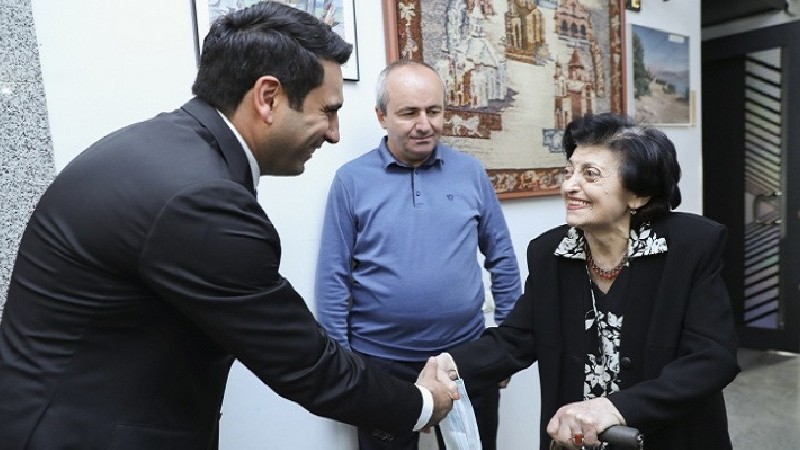 ԱԺ նախագահն այցելել է ՀՀ Ազգային հերոս Կարեն Դեմիրճյանի թանգարան
