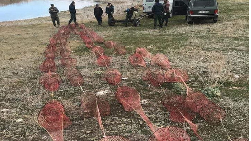 Սևանա լճից 75 ապօրինի խեցգետնաորսիչ է դուրս բերվել (լուսանկարներ)